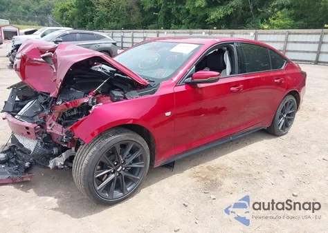 2023 Cadillac Ct5 Sport z USA, uszkodzony, nr VIN 1G6DU5RK3P0137163